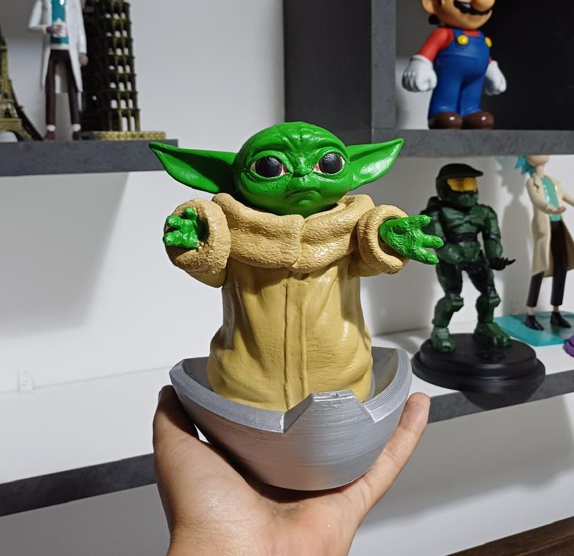 Soporte de control Baby Yoda